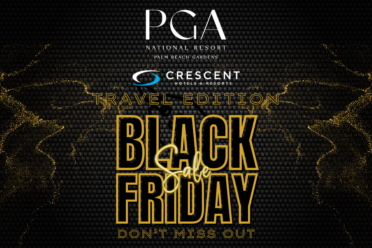 Black Friday Sale Graphic PGA National Resort