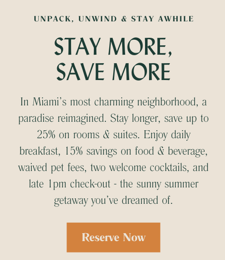 Stay More, Save More